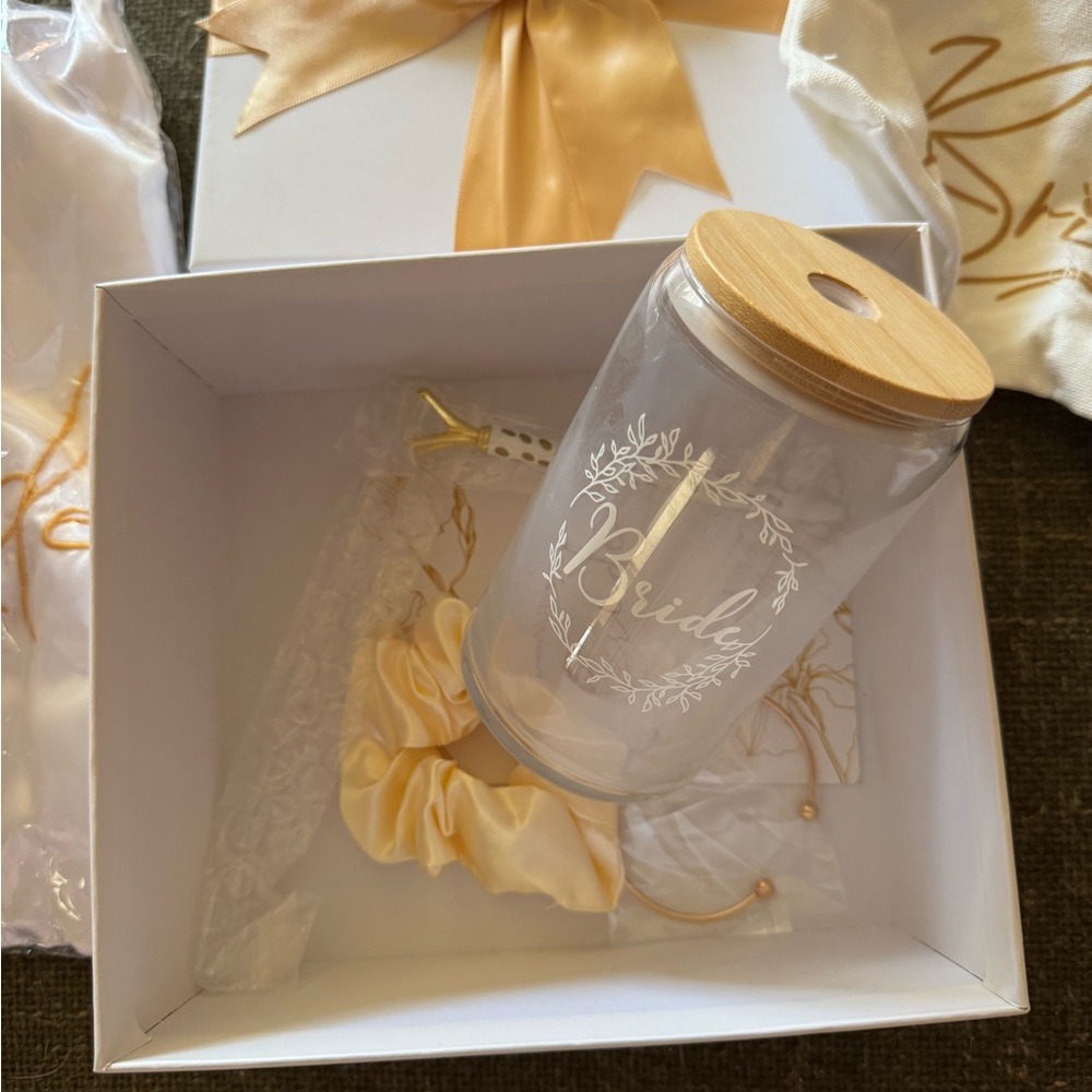Wedding Bridal Box New Bag Pouch Jar All Included Very Elegant